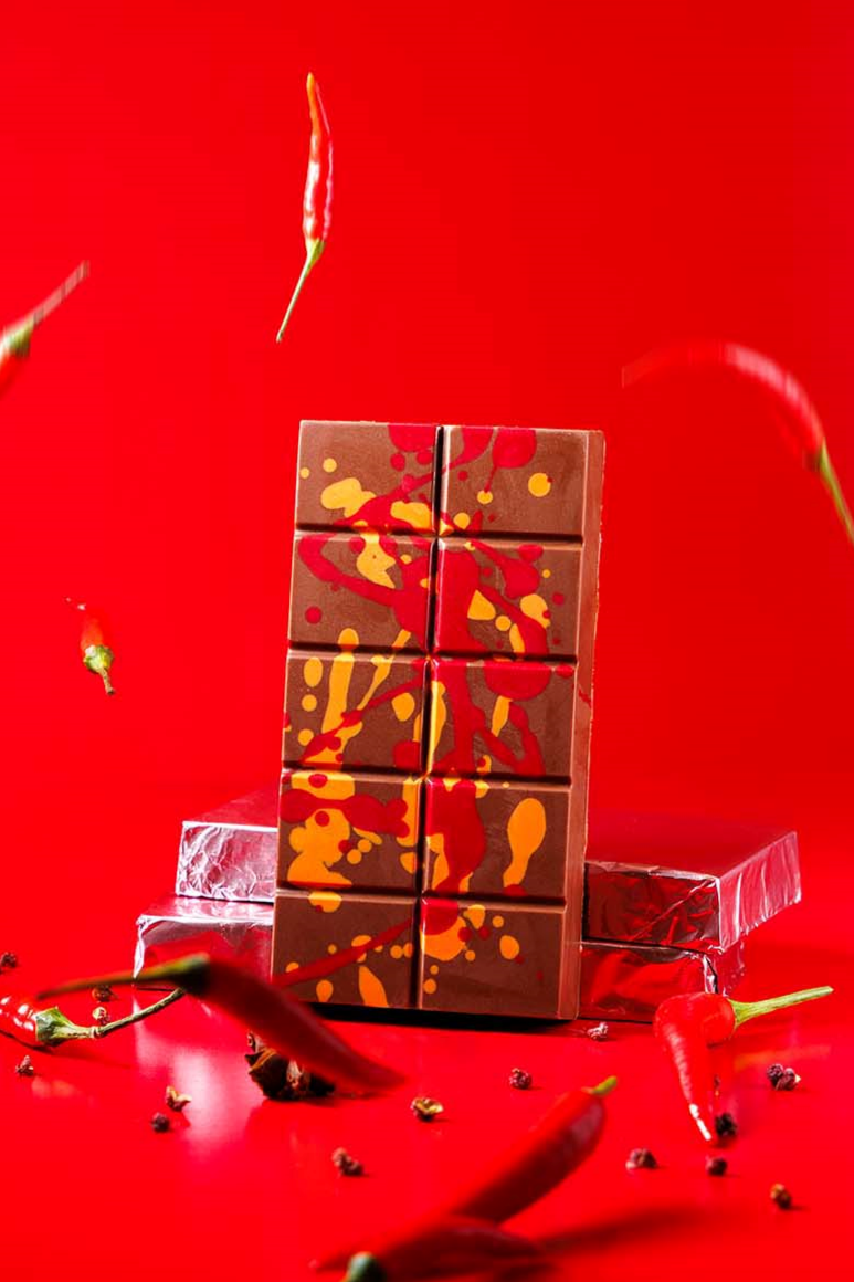 sichuan mala spicy dubai chocolate made in hong kong